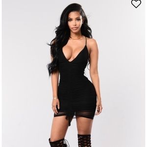 Fashion Nova Black Dress